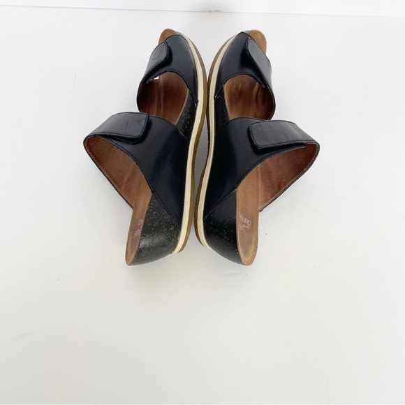 Dansko Women's Vienna Slide Sandal, Black Full Grain size 7.5 to 8 size 38 - Picture 8 of 14